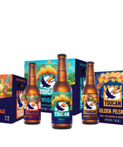 Set Bia Craft Toucan Việt Nam Mix 3 Types - Thùng 12 Chai 330ml