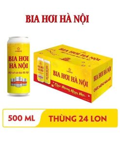 Bia Hơi Hà Nội 4.1% – Thùng 24 Lon 500ml