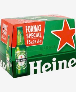 Bia Pháp Heineken® 5% – Thùng 15 Chai 250ml