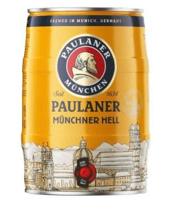 Bia Đức Paulaner Munchner Hell 4.9% – Bom 5L (Date Sale: 03/06/2026)