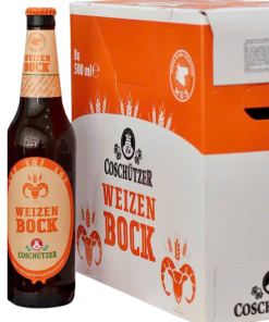 Bia Đức Coschützer Weizen Bock 6.8% - Thùng 8 Chai 500ml