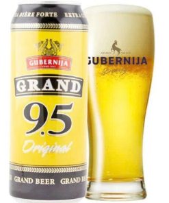 Bia Litva Gubernija Grand Original 9.5% – Thùng 24 Lon 500ml