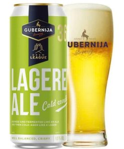 Bia Litva Gubernija Lagered Ale 4.9% – Thùng 24 Lon 500ml