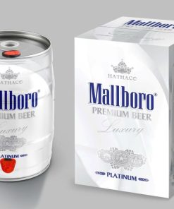 Bia Tươi Hathaco Mallboro Premium 5.2% - Bom 5L