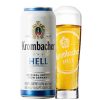 Bia Đức Krombacher Hell 5% – Thùng 24 Lon 500ml (HSD Sale: 02/12/26)