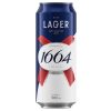 Bia Pháp Kronenbourg 1664 Lager 5% – Thùng 24 Lon 500ml