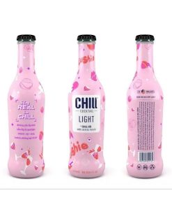 Chill Cocktail Light Vải 3% - Thùng 12 Chai 275ml