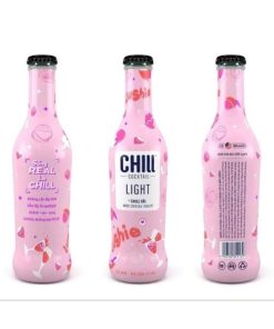 Chill Cocktail Light Vải 3% - Thùng 12 Chai 275ml