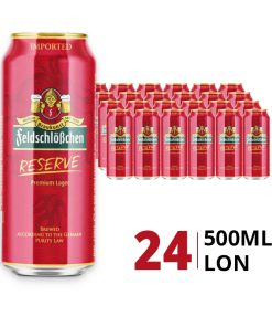 Bia Đức Feldschlößchen Reserve 5.3% – Thùng 24 Lon 500ml