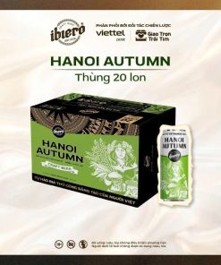 Bia Craft IBIERO Hanoi Autumn 4.6% - Thùng 20 Lon 330ml