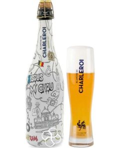 Bia Bỉ Charleroi Blanche De Organic 5% - Chai 750ml (HSD Sale: 21/11/26)