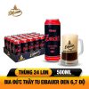 Bia Đức Eibauer Zwick’l Naturtrub Dunkel 6.7% – Thùng 24 Lon 500ml