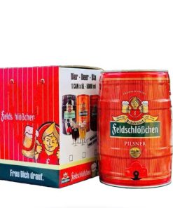 Bia Đức FeldschloBchen Pilsner 4.9% – Bom 5L