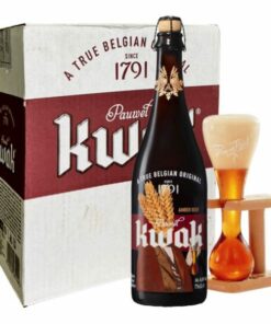 Bia Bỉ Pauwel Kwak 8.4% – Thùng 6 Chai 750ml (HSD Sale: 27/10/26)