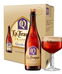 Bia La Trappe Trappist Quadrupel 10% – Thùng 6 Chai 750ml