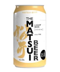 Bia Nhật Matsui Light 5%  - Thùng 24 Lon 350ml