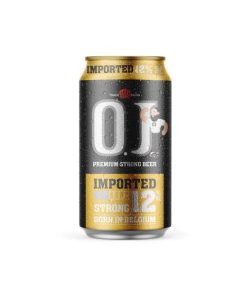 Bia Bỉ OJ Strong Imported 12% – Thùng 24 Lon 330ml