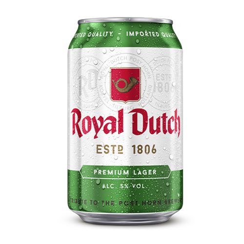 Bia Hà Lan Royal Dutch Premium Lager 5% – Thùng 24 Lon 330ml