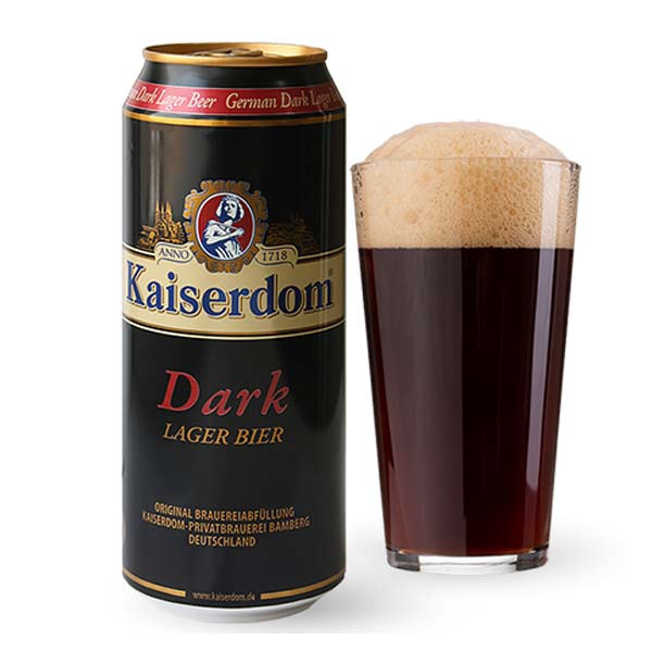 Bia Đức Kaiserdom Dark Lager 4.7% – Thùng 24 Lon 500ml